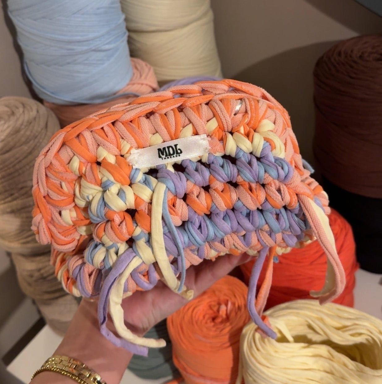 Tropics Mini Clutch Bag