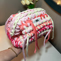 Pink Sunset Clutch Bag