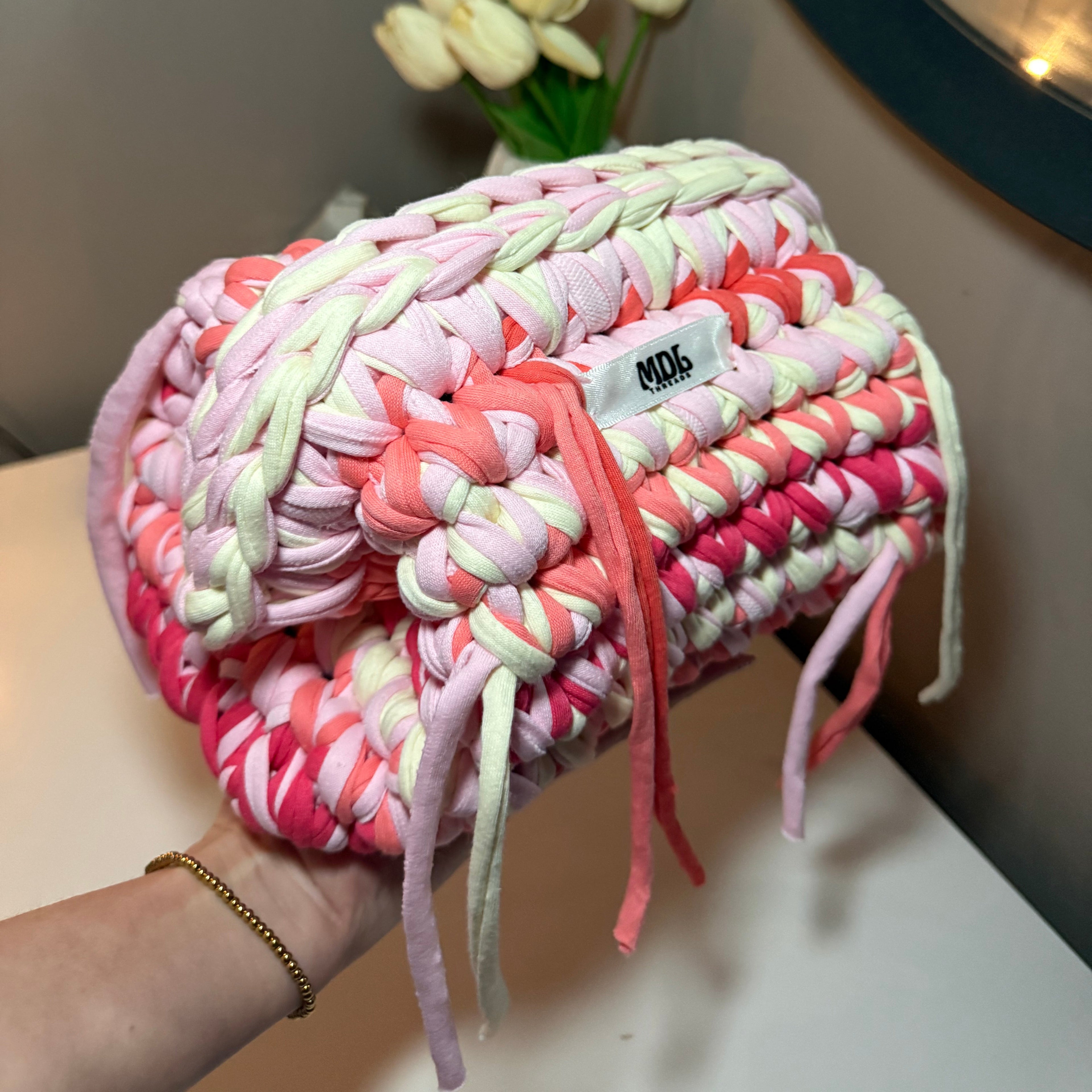 Pink Sunset Clutch Bag
