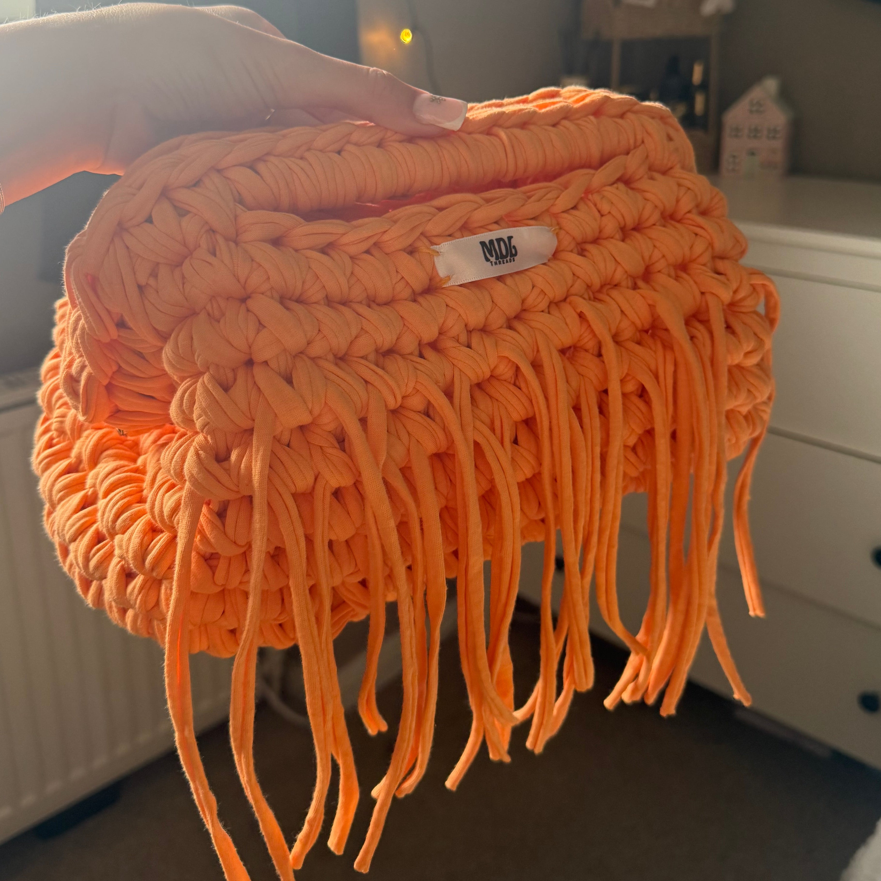 Apricot Clutch Bag