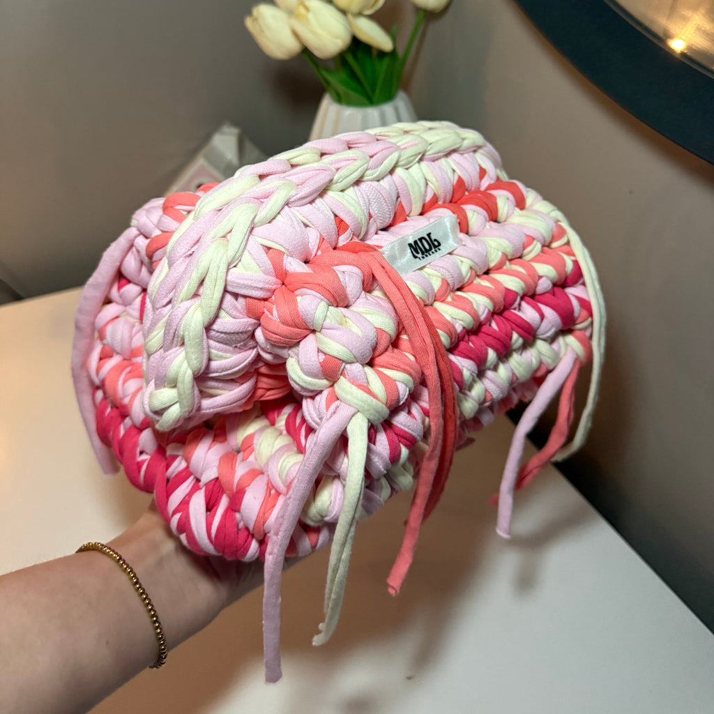 Pink Sunset Clutch Bag