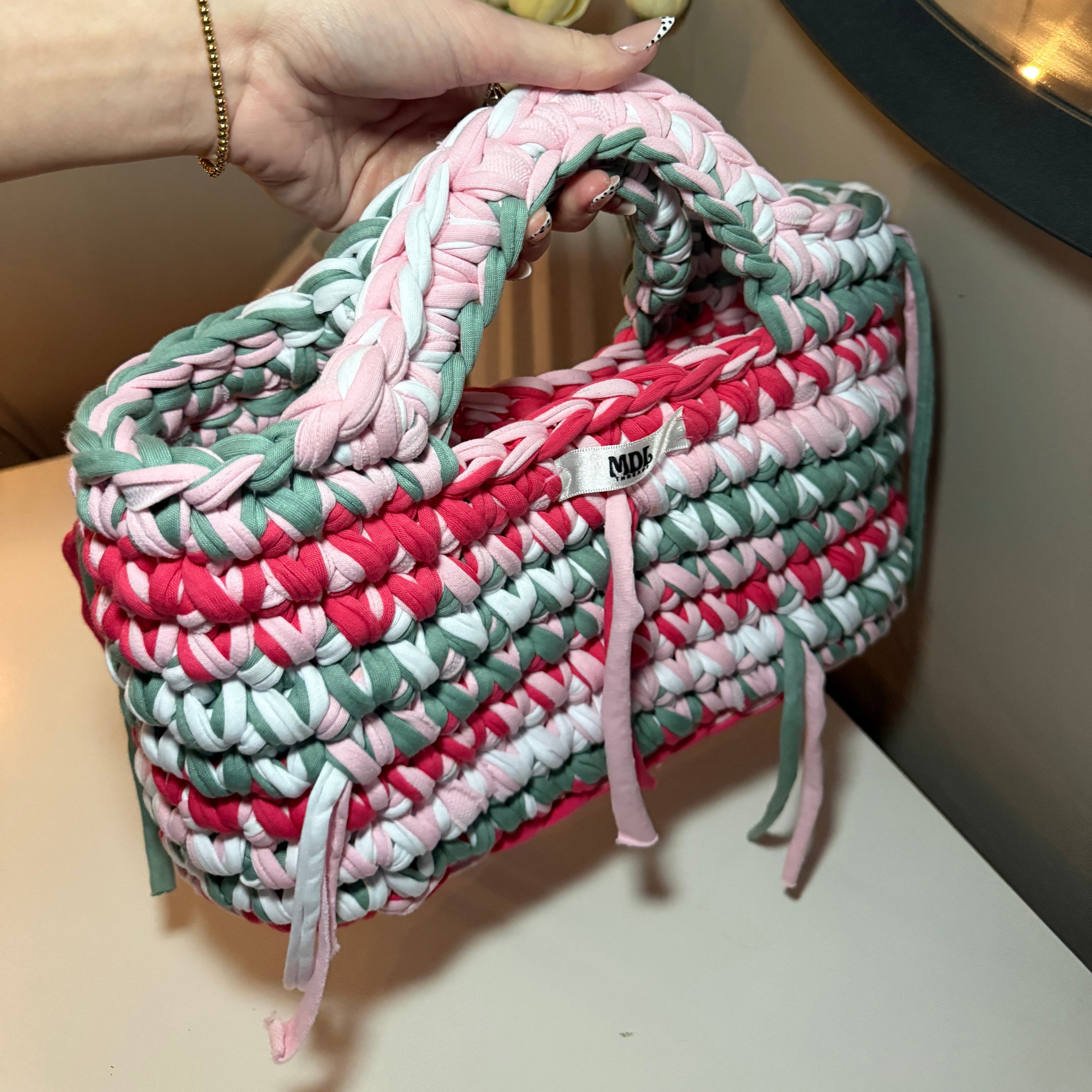 Strawberry Matcha Mini Bag