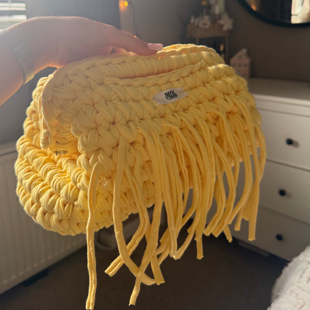 Lemon Clutch Bag