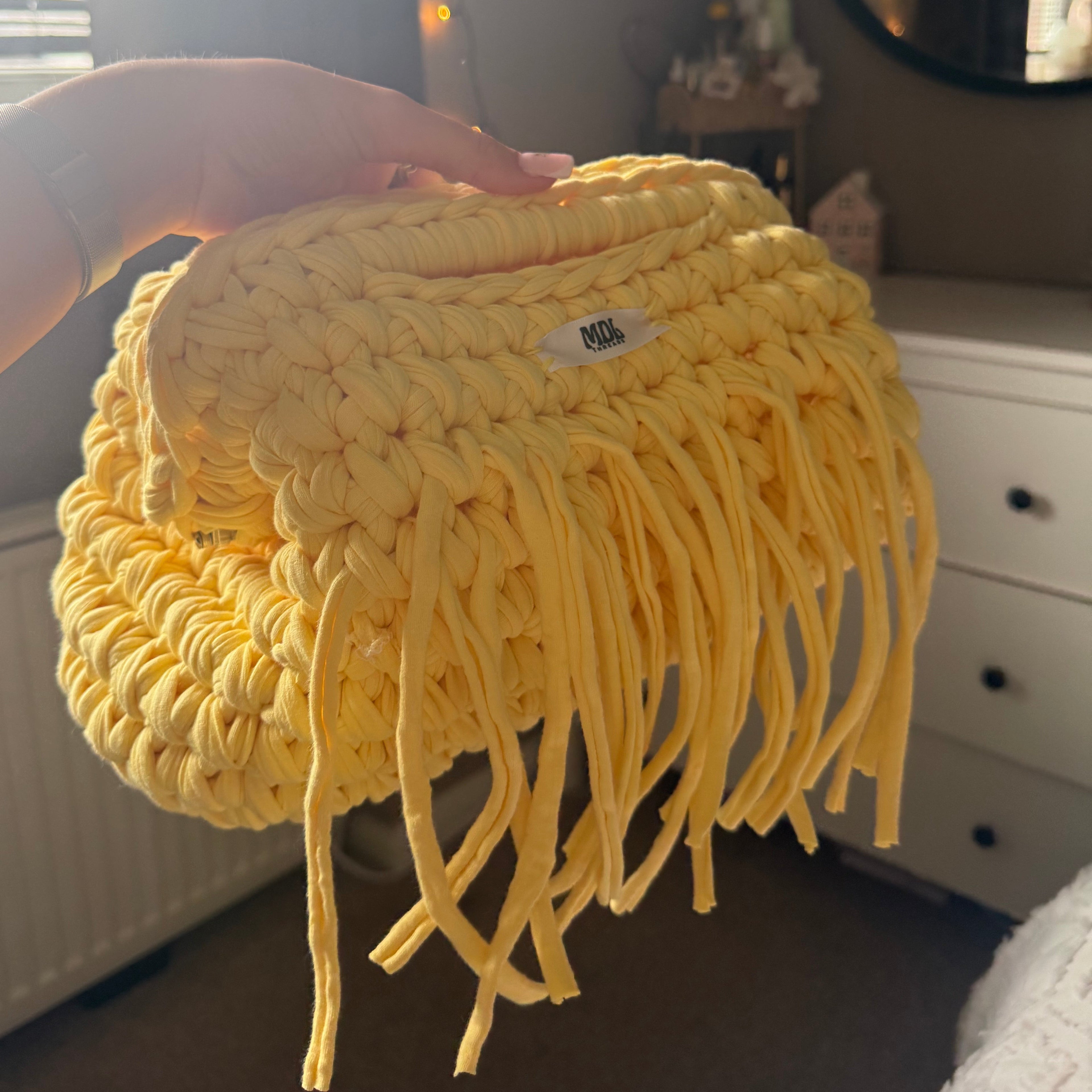 Lemon Clutch Bag