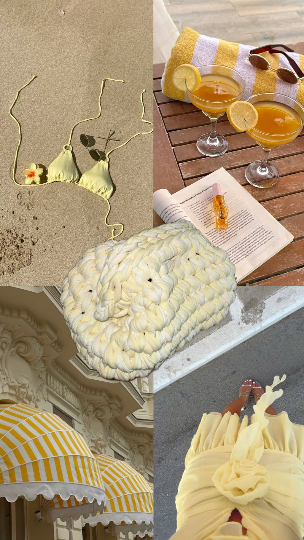 Lemoncello Clutch Bag